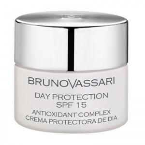 BRUNO VASSARI WHITE Day Protection Cream SPF15 with Anti Oxidant Complex 50ml