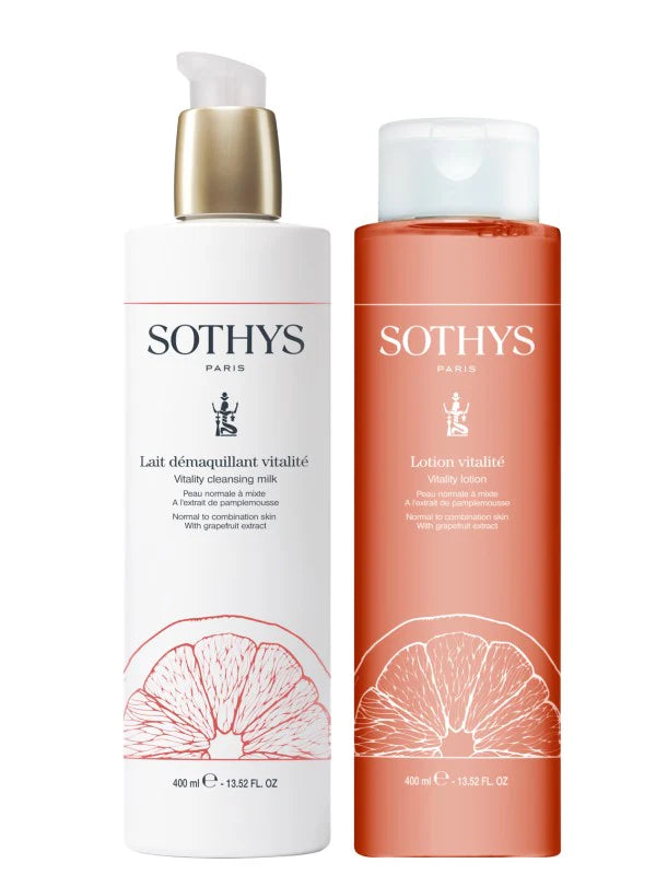SOTHYS Vitality Cleansing Duo 400ml (Value Size Limited Edition)