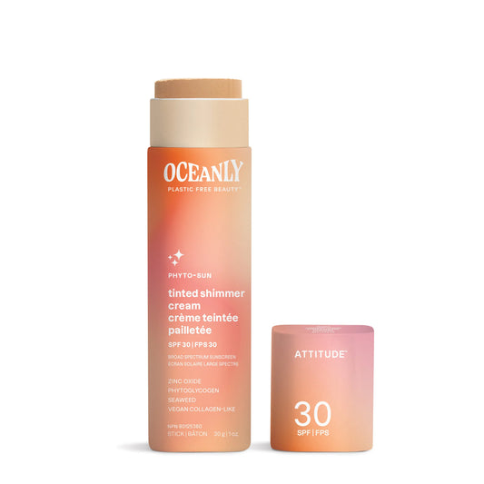 ATTITUDE OCEANLY • PHYTO-SUN Tinted shimmer cream SPF 30 30g