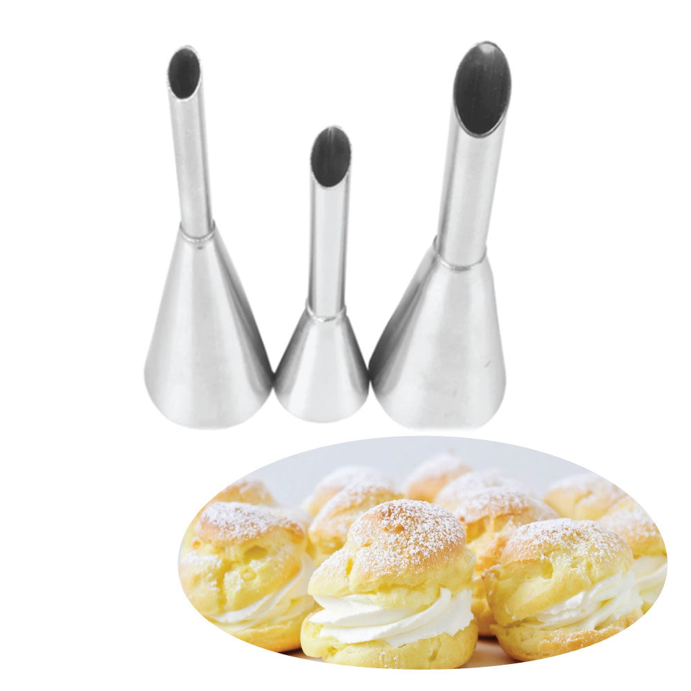 Stainless Steel Cream Puff Nozzles