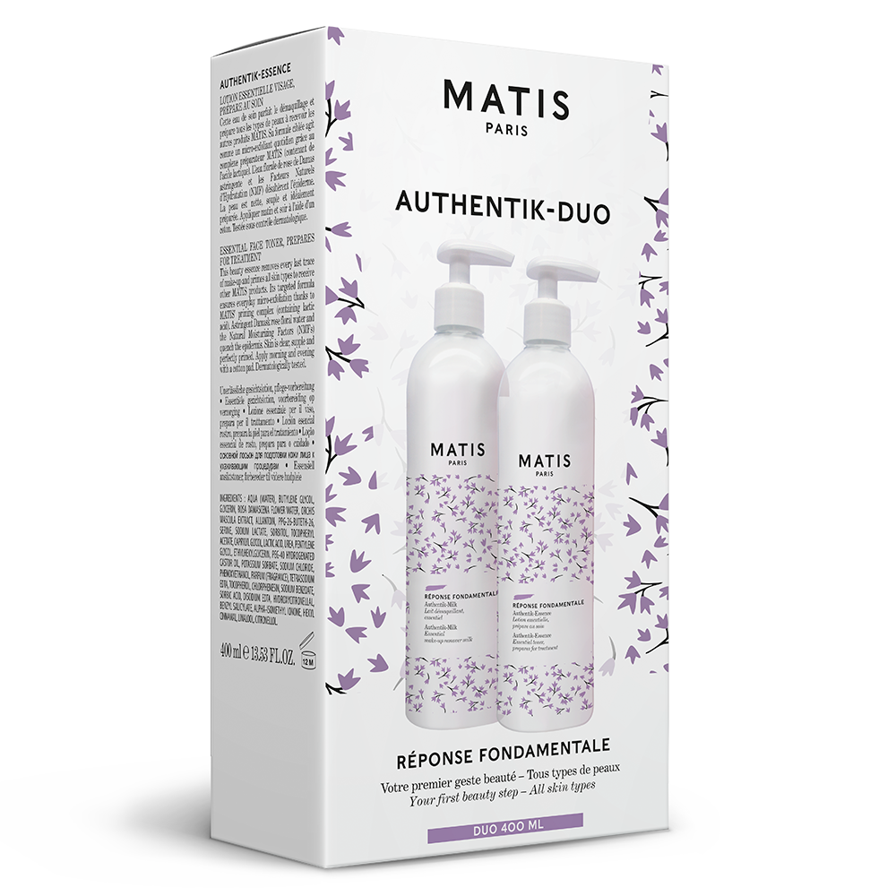 MATIS RÉPONSE FONDAMENTALE Authentik Cleansing Milk and Toner Duo 400ml