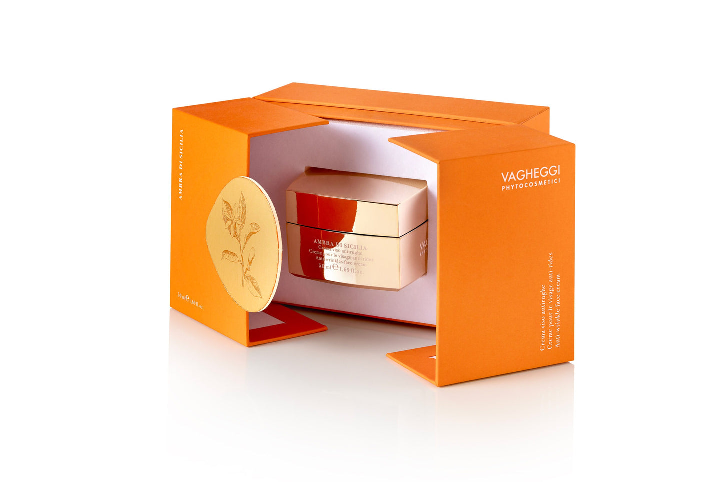 VAGHEGGI LIMITED EDITION AMBRA DI SICILIA Anti-wrinkle Face Cream 50ml