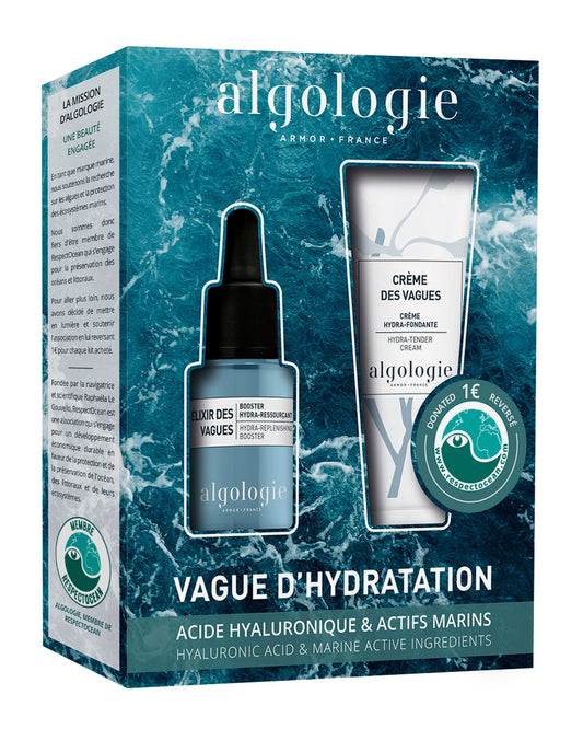 ALGOLOGIE Gamme Des Vagues Hydration Wave Kit 
