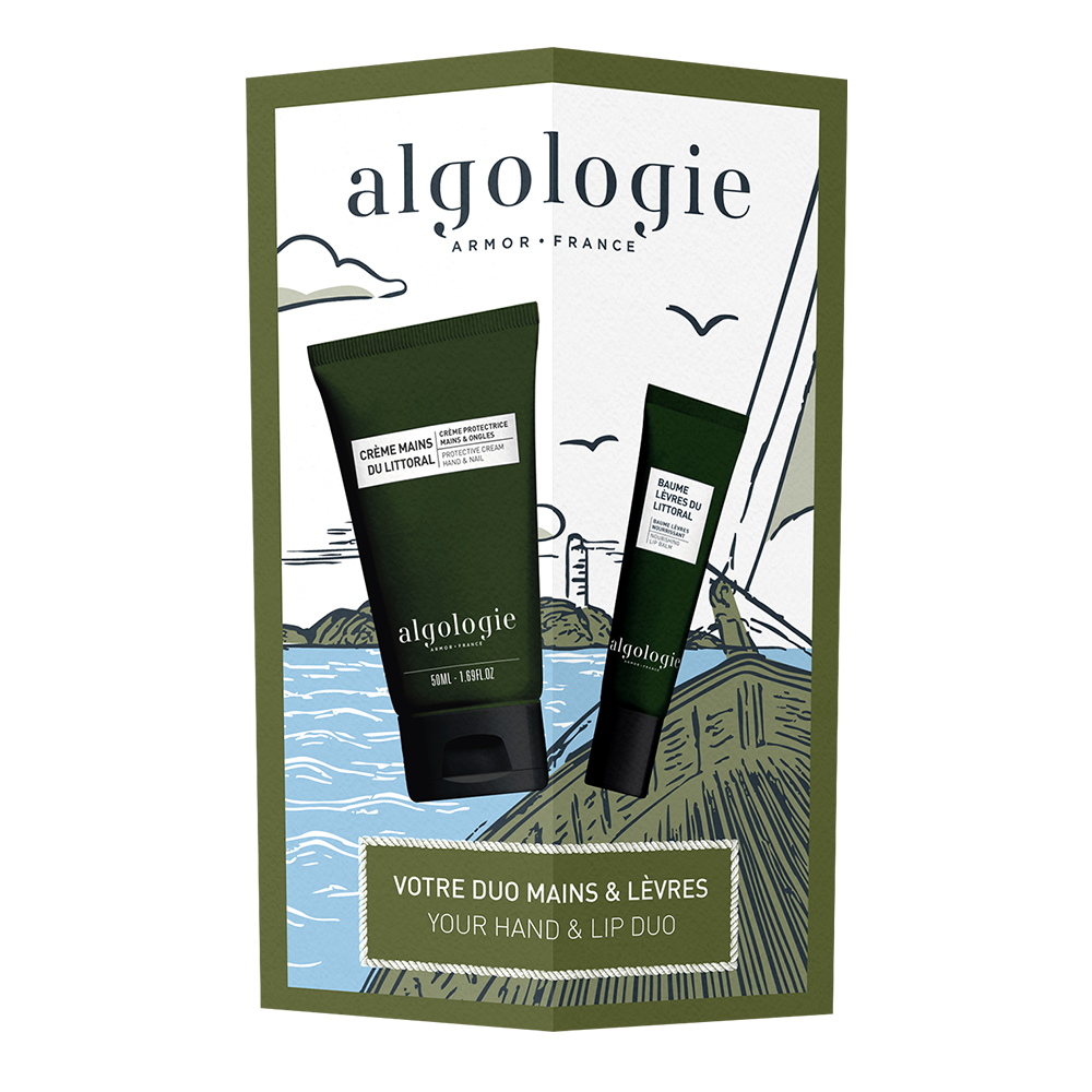 ALGOLOGIE Littoral Gift Set Your Hand and Lip Duo