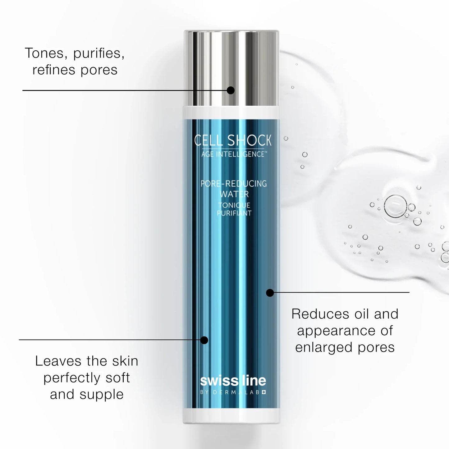 SWISSLINE CELL SHOCK AGE INTELLIGENCE Unclogging Water 100ml