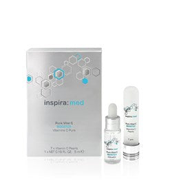 INSPIRA MED Pure Vital C Booster Pearls (7pcs) + Activator Fluid 5ml