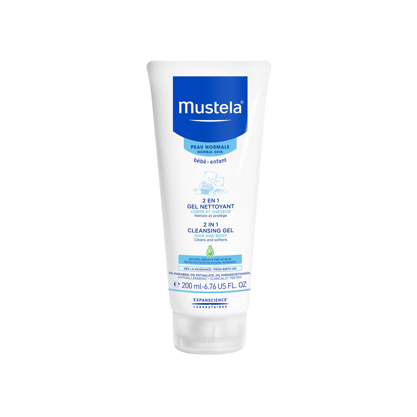 MUSTELA 2 in 1 Cleansing Gel 200ml