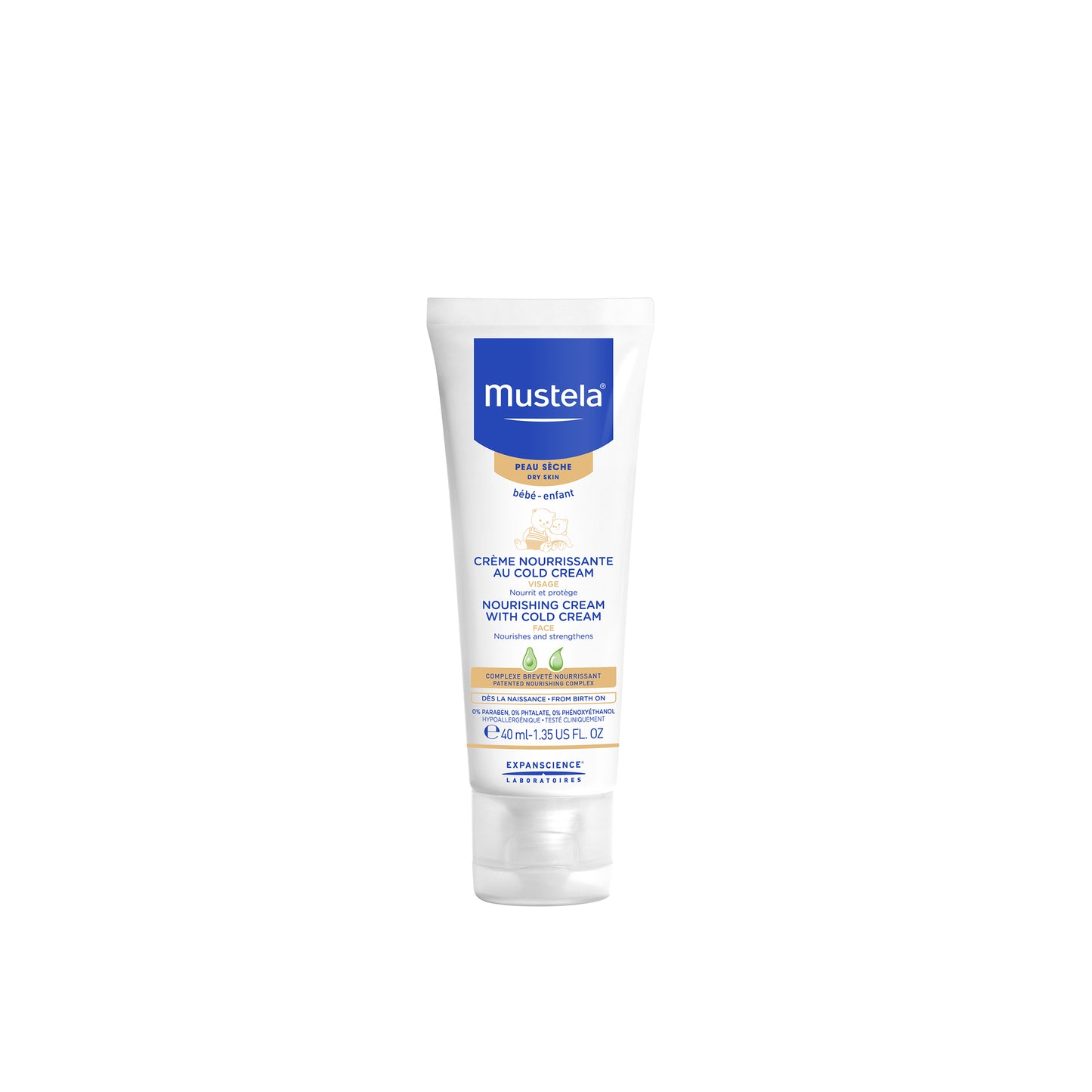 MUSTELA Nourishing Cream with Cold Cream 40ml