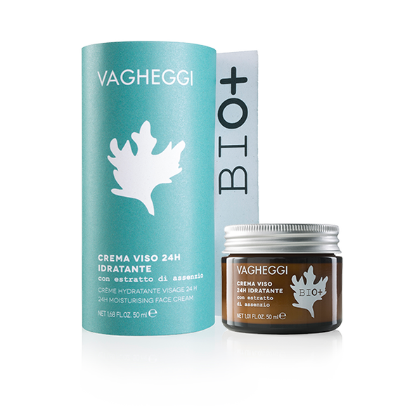 VAGHEGGI BIO+ 24H Moisturizing Face Cream with Extract of Wormwood 50ml