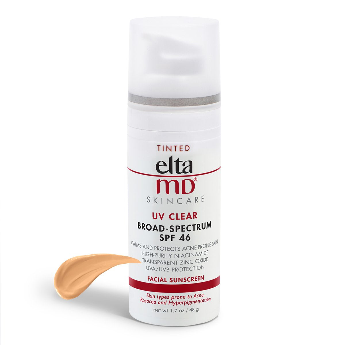 EltaMD UV Clear Tinted Broad-Spectrum SPF 46 - 48g