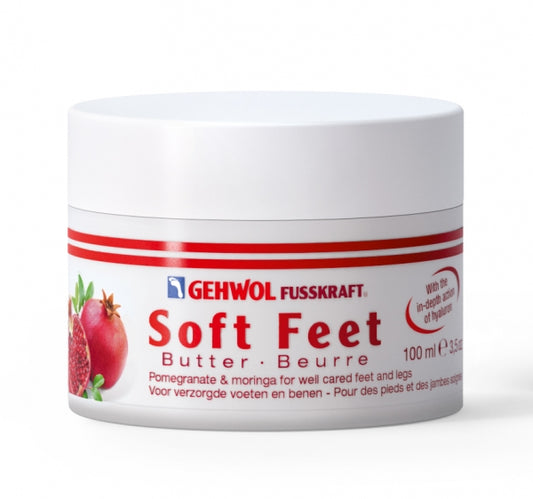 GEHWOL FUSSKRAFT Soft Feet Pomegranate & Moringa Oil Butter 100ml