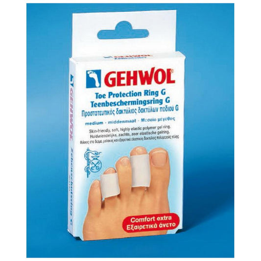 GEHWOL Toe Protection Ring-Polymer G 2pk (XS/S/M/L)