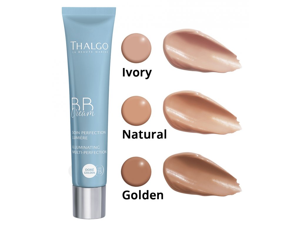 THALGO Illuminating Multi-Perfection BB Cream SPF15 - Natural/Golden/Ivory 40ml