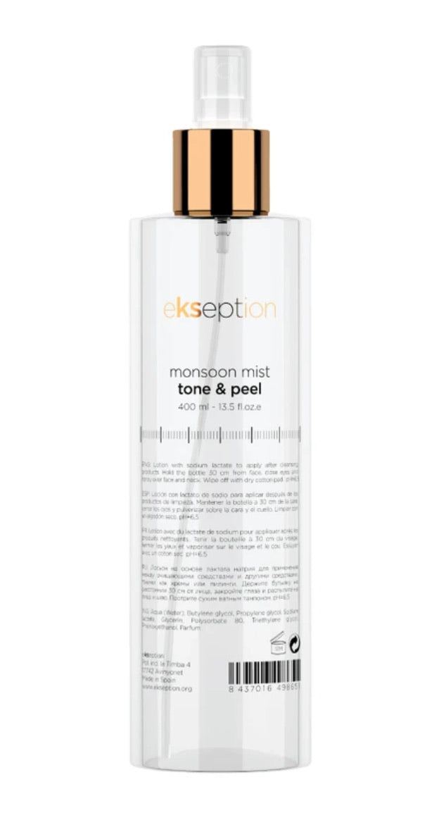 ekseption Monsoon Mist Tone & Peel 400ml