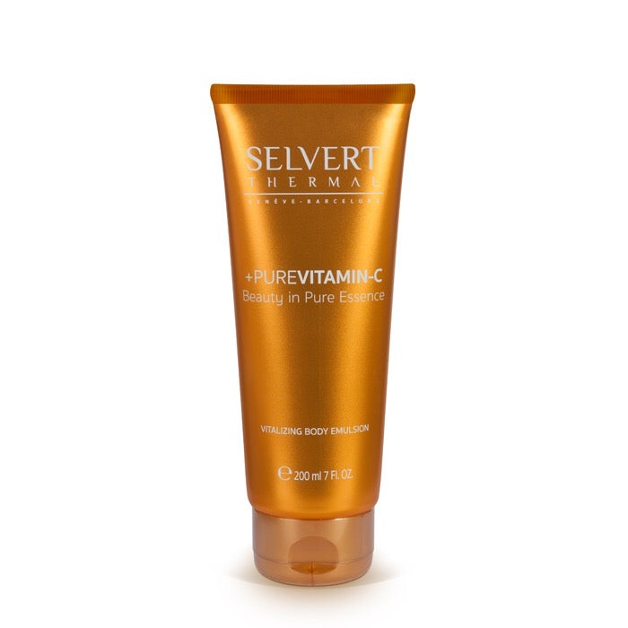 SELVERT THERMAL +PUREVITAMIN-C Vitalizing Body Emulsion 200ml