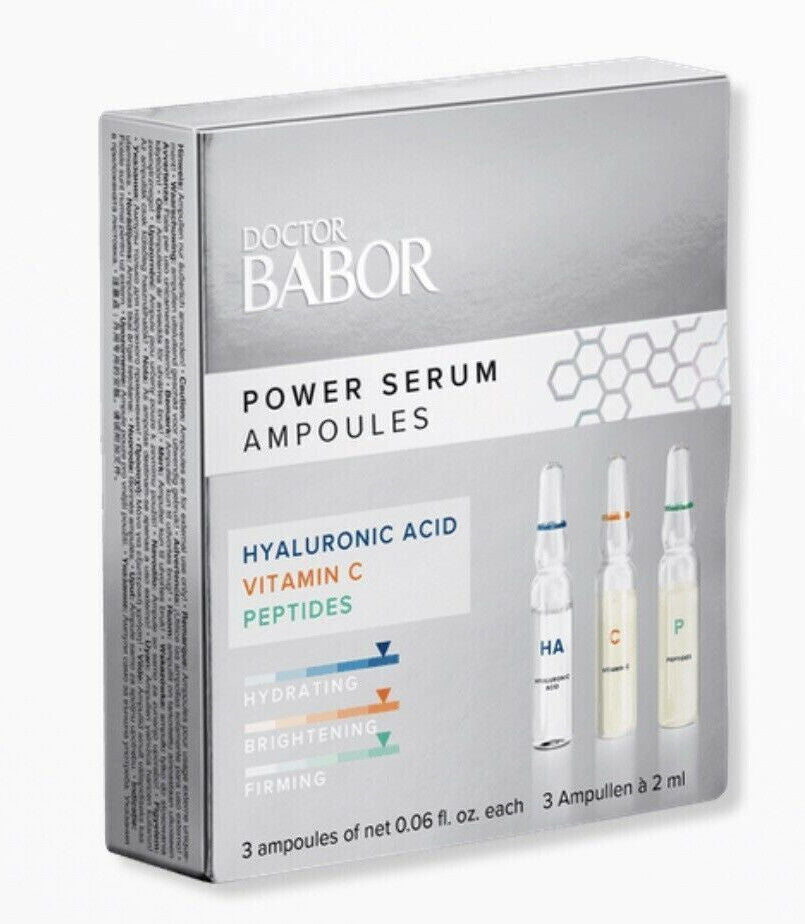 BABOR DOCTOR BABOR - POWER SERUM AMPOULES - 3pcs Trial Set