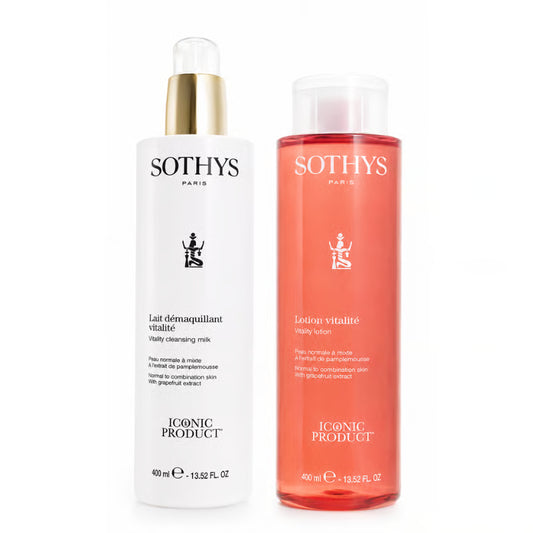 SOTHYS Vitality Cleansing Duo 400ml (Bonus Size Limited Edition)