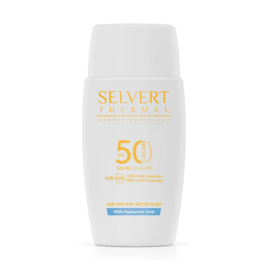 SELVERT THERMAL Suncare Age Prevent Water Fluid SPF50 (With Hyaluronic Acid) 50ml