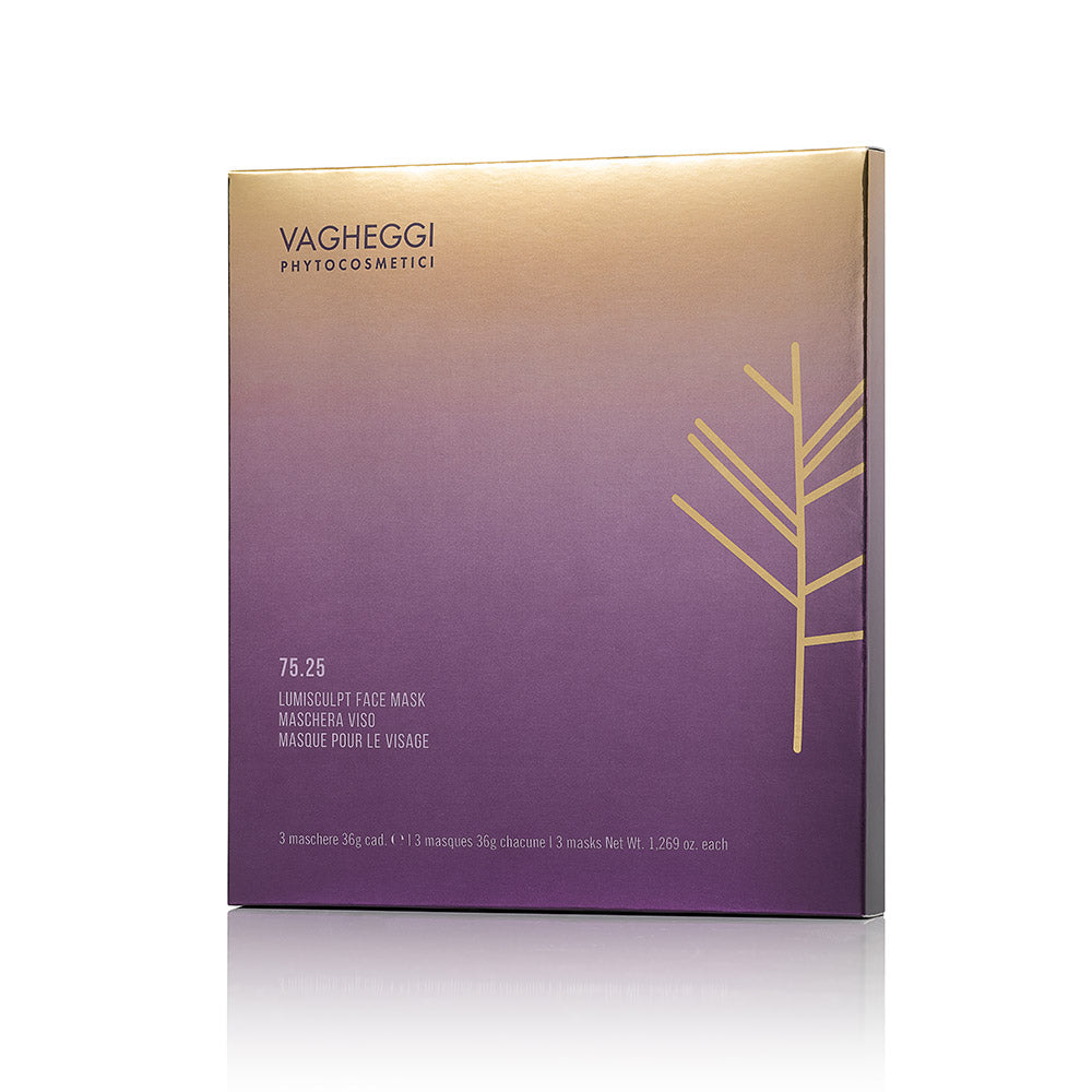 VAGHEGGI 75.25 LUMISCULPT Face Mask 36gx3  (3pcs/box)