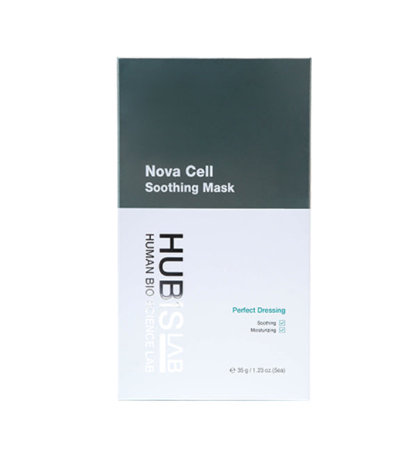 HUBISLAB e+ Epiderma Nova Cell Mask – Soothing 35gx5pcs (Box of 5pcs)