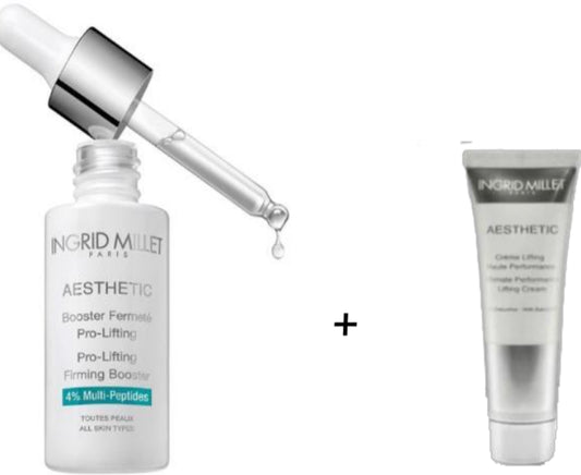 INGRID MILLET AESTHETIC Pro-Lifting Firming Booster 18ml + Ultimate Performance Lifting Cream 15ml