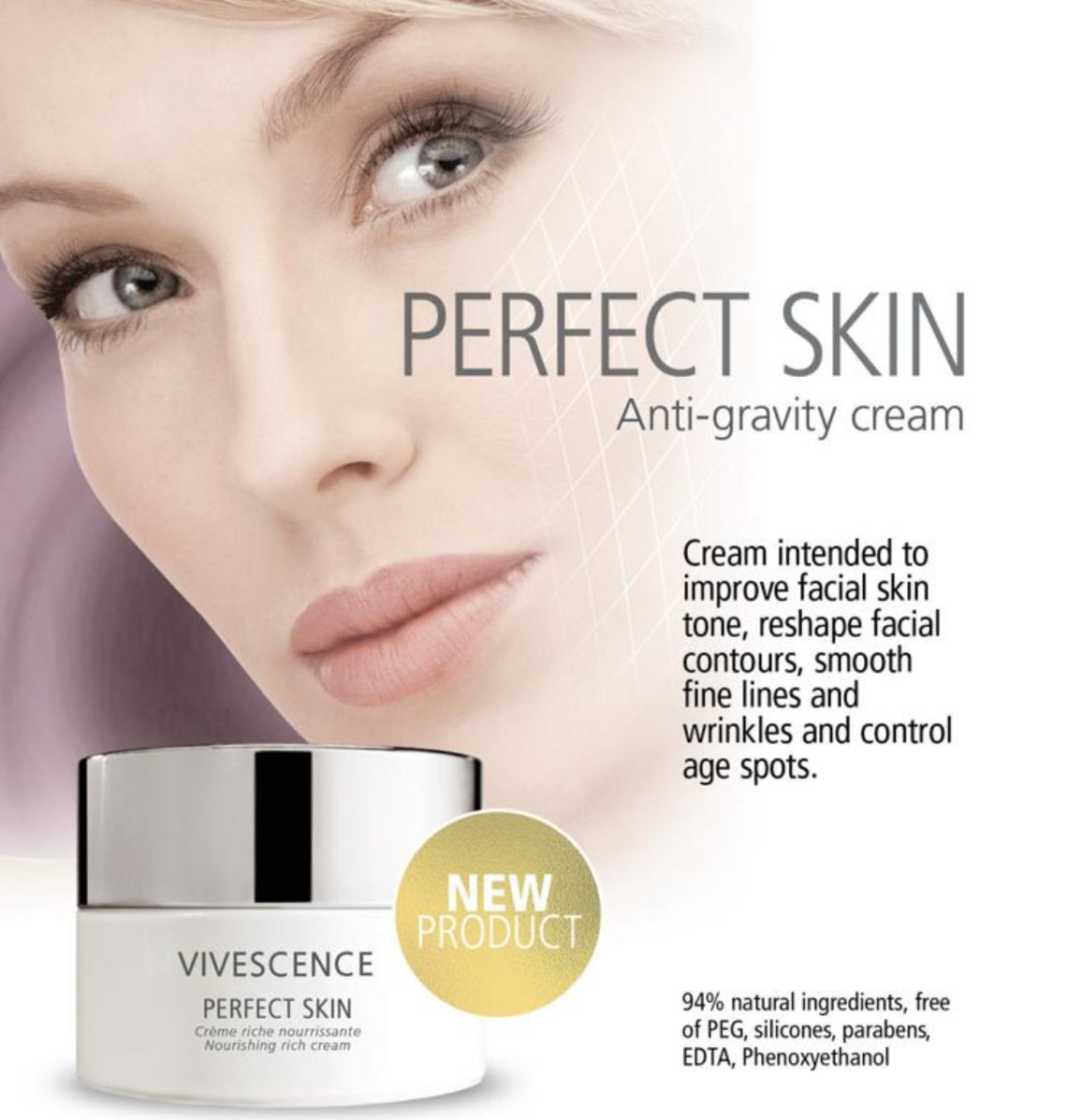 VIVESCENCE PERFECT SKIN  Nourishing Rich Cream 50ml