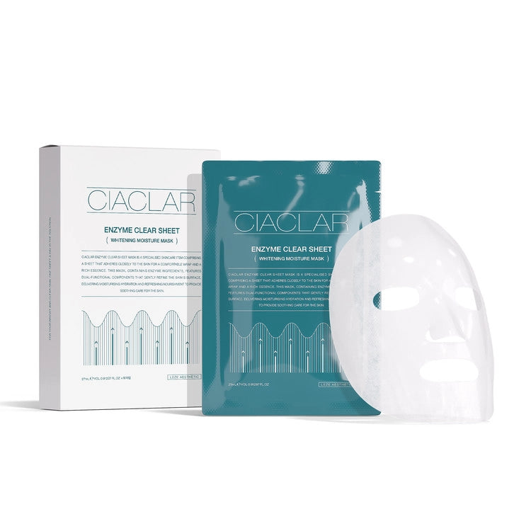 LEZE Ciaclar Enzyme Clear Sheet Mask 27mlx10pcs