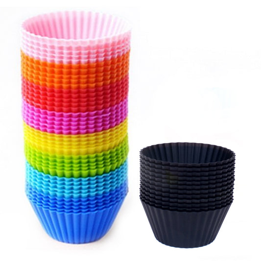 Silicone reusable Muffin cup Mold 70 x 32mm