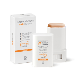 BRUNO VASSARI CITY & BEACH Velvet Touch Sunstick *COLOUR* SPF50 17g
