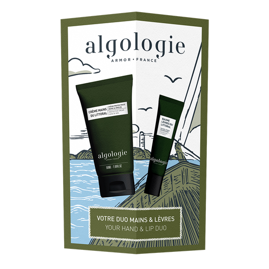 ALGOLOGIE Littoral Gift Set Your Hand and Lip Duo