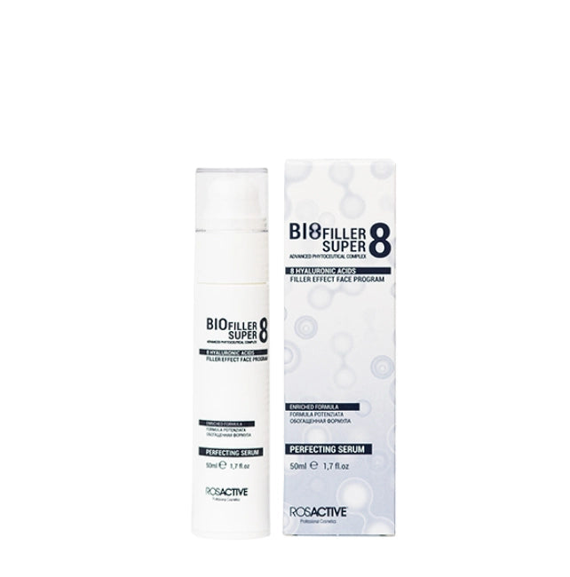 ROSACTIVE BIOFILLER Super 8 Perfecting Serum 50ml + FREE BIOFILLER Super 8 Cream 50ml (Pre-order , shipping in Oct 2026)