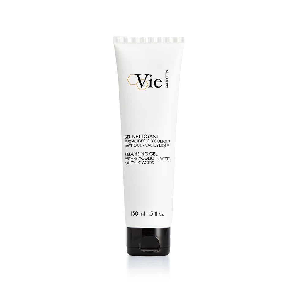 VIE COLLECTION Cleansing Gel with Glycolic - Lactic - Salicylic Acids 150ml