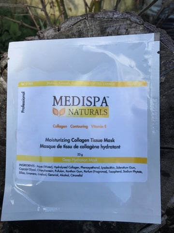 MEDISPA NATURALS Moisturizing Collagen Tissue Mask