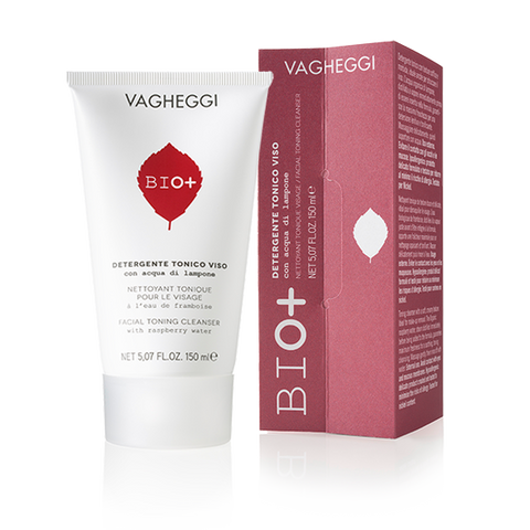 VAGHEGGI BIO+ Facial Toning Cleanser with Raspberry Water 150ml