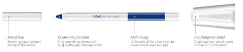 CAILYN iCONE Gel Eyeliner - 5 colours