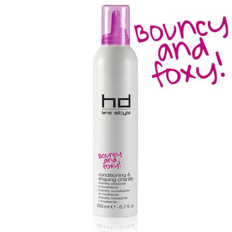 FARMAVITA HD CREATE BOUNCY & FOXY Conditioning and shaping chantilly Mousse 200ml