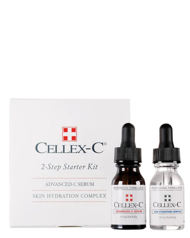 CELLEX-C Advanced-C 2 Step Starter Kit (Advanced-C Serum & Skin Hydration Complex) 15ml + 15ml