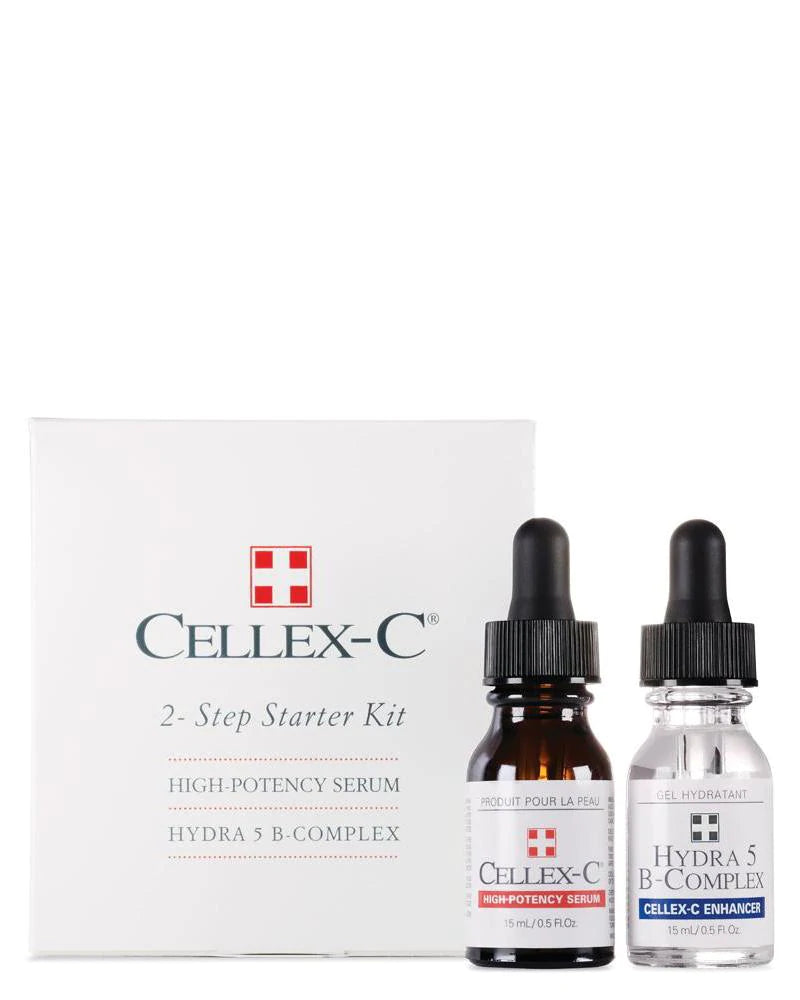 CELLEX-C 2-Step Starter Kit (High Potency Serum & Hydra 5 B-Complex) 15ml + 15ml