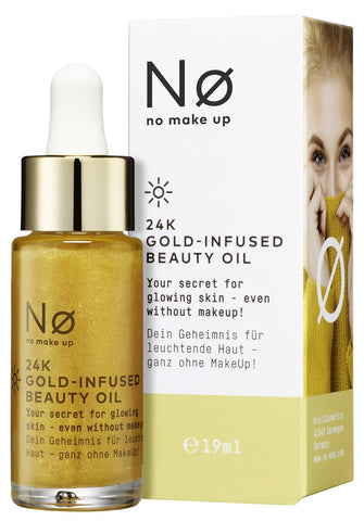 NO MAKE UP Ø GLOW TODAY 24K Gold Infused Beauty Oil 19ml