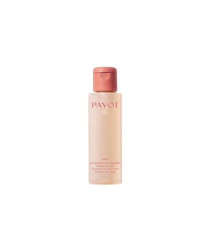 PAYOT NUE EAU MICELLAIRE DÉMAQUILLANTE Cleansing Micellar Water Face & Eyes 100ml Travel